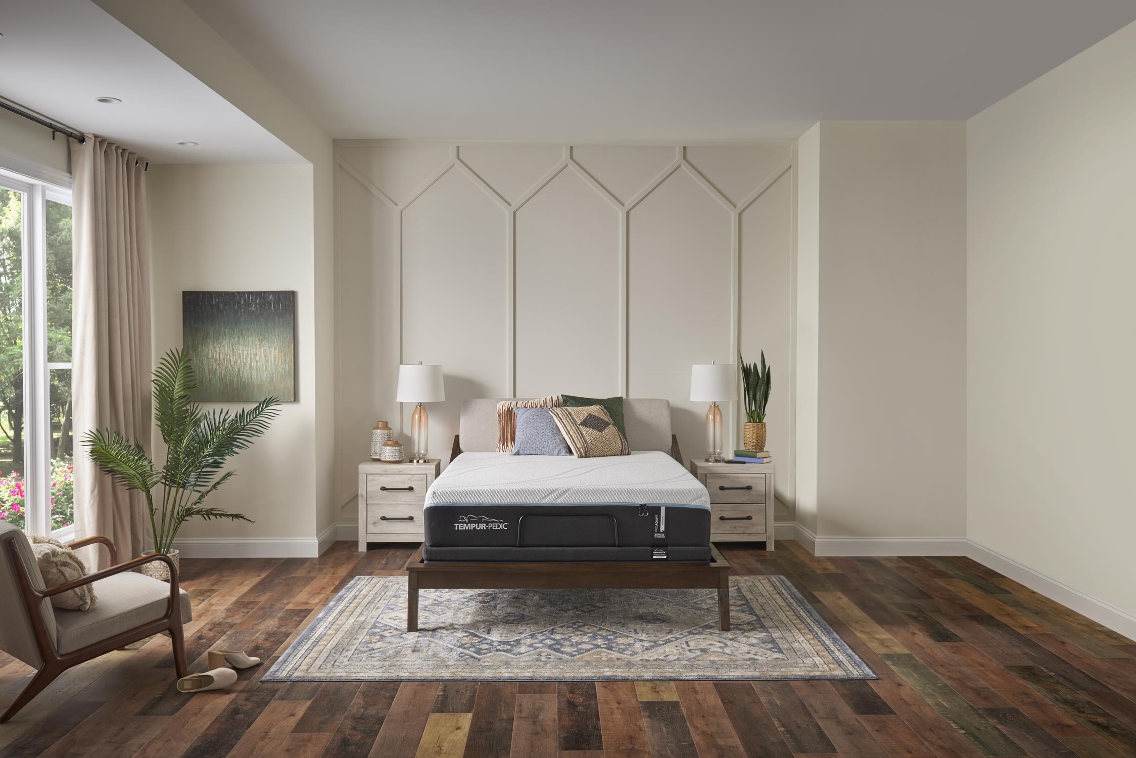Headboard for queen store tempurpedic adjustable bed